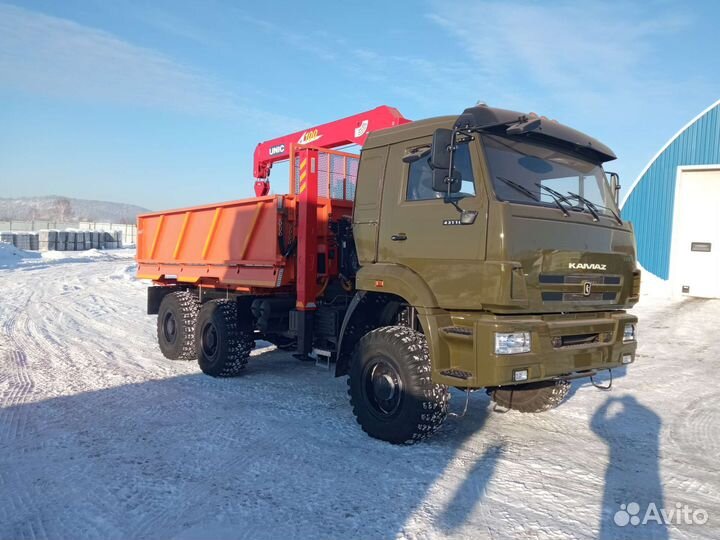 КамАЗ 431010 с КМУ, 1993