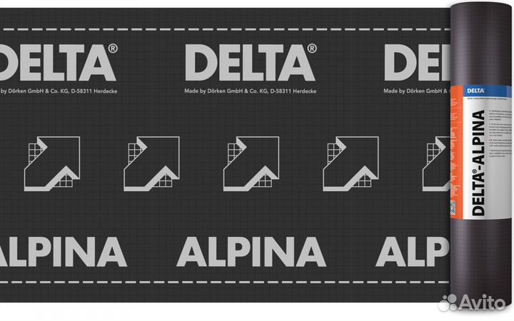 Диффузионная мембрана Delta Alpina