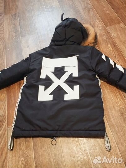 Пуховик зимний на мальчика 116(5-6 лет)