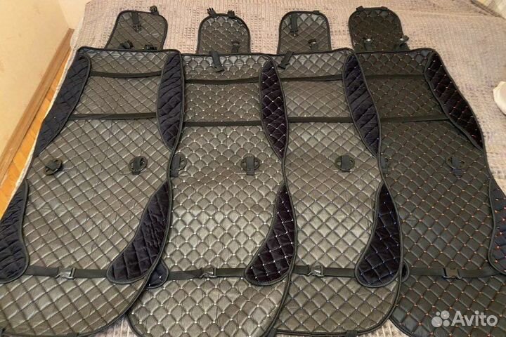 Накидки на сидения из велюра