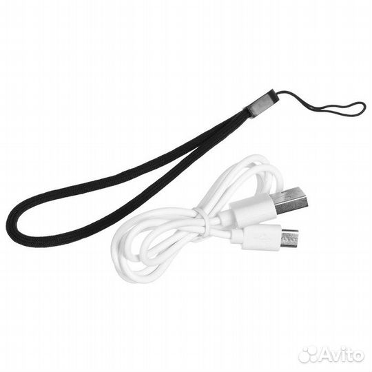 Фонарь велосипедный передний, 3 светодиода, 4 режи