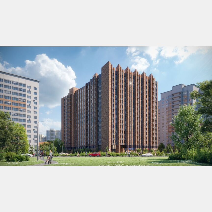 Апартаменты-студия, 22,7 м², 13/16 эт.