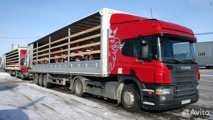 Грузоперевозки от газелей 1,5 т до фур 20 т