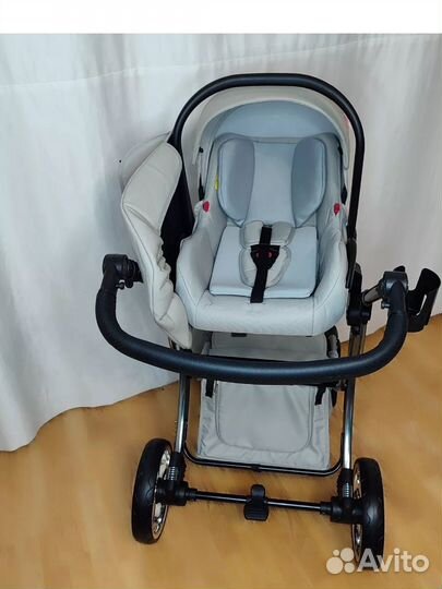 Коляска 3 в 1 luxmom 608