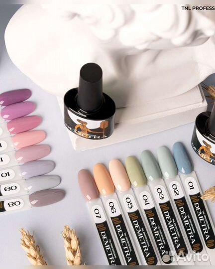 Гель лаки TNL Demetra 10 мл