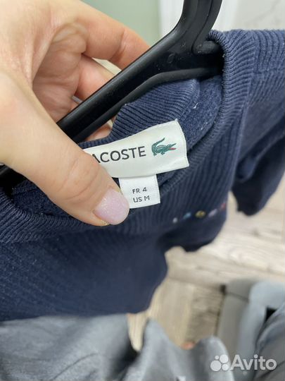 Джемпер lacoste, оригинал