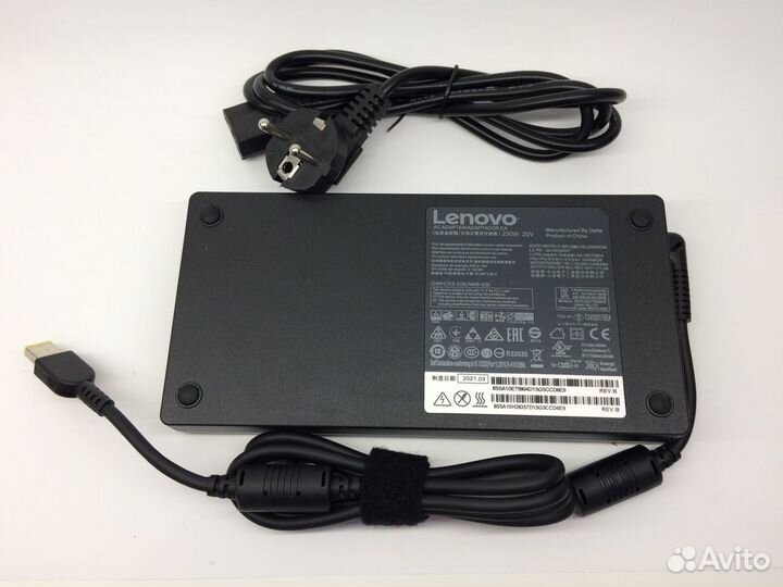 Блок питания Lenovo 20V 11.5A 230W