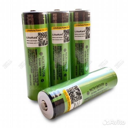 Аккумулятор LiitoKala 18650 Li-ion с емкостью 3400