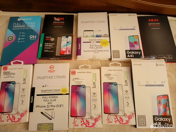 Стëкла и чехлы