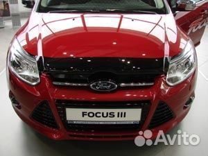 Дефлектор капота Ford Focus III 2011-2015 короткий