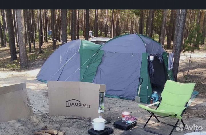 Lanyu 2577 Палатка туристическая 4 местная