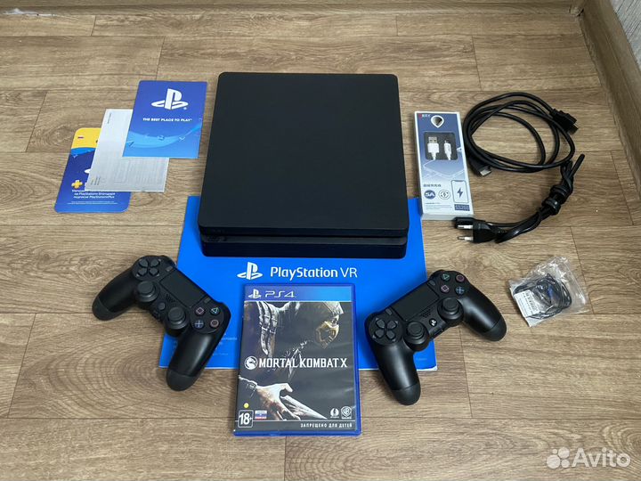 Sony PS4 Slim 60 игр/на 1 Тб/2021г