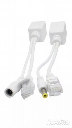 Poe сплиттер rj45 инжектор адаптер