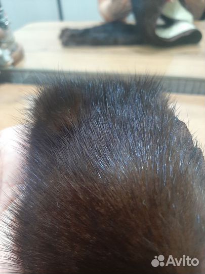 Воротник песец и норка