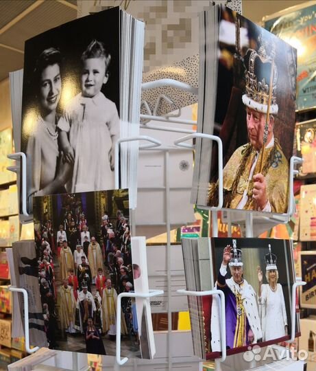 Набор открыток королевской семьи Великобритании