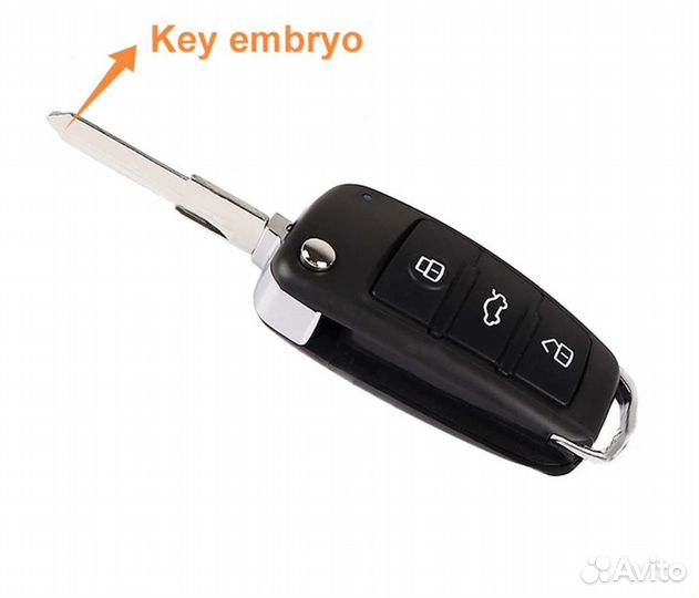 Центральный замок с выкидным ключом