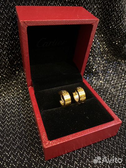 Серьги Картье