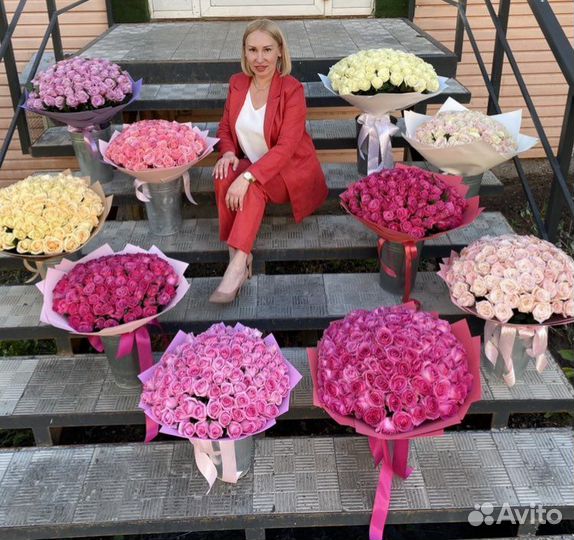 Цветы. Букеты гиганты. WOW эффект