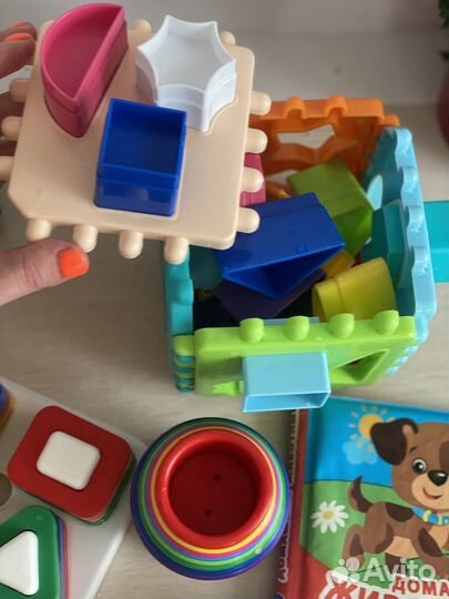 Развивающие игрушки до 3 лет пакетом