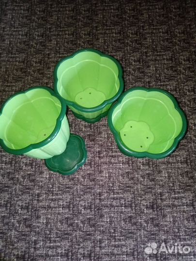 Горшки для цветов (в ассортименте)