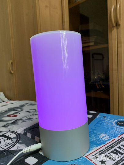 Лампа-ночник Xiaomi Mijia Bedside Lamp Silver