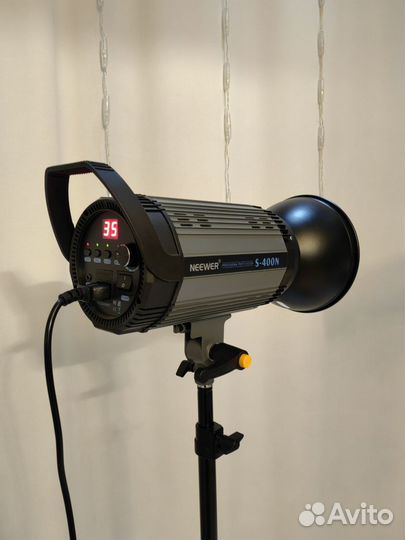 Импульсный свет вспышки по 400дж и стойки