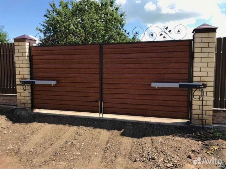 Ворота Въездные Распашные