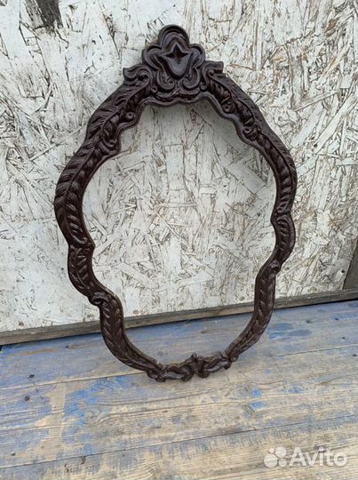 Рамка для зеркала силумин СССР винтаж 6