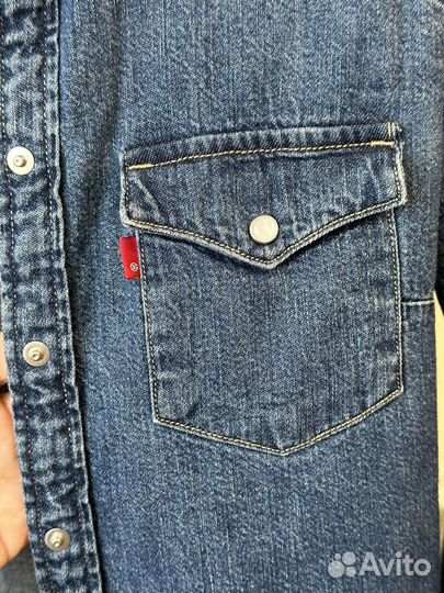 Рубашка джинсовая levis оригинал