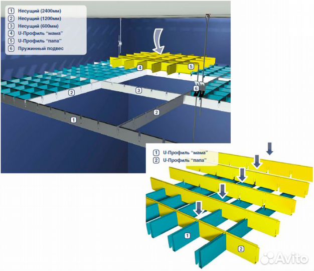 D-3 Profi 3306 белый 600х75х75х40 мм