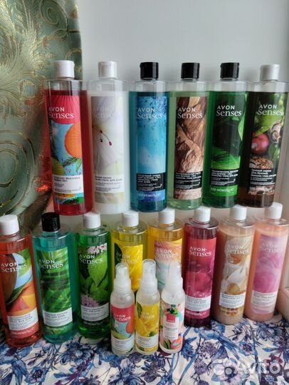 Эйвон спреи, Гели для душа