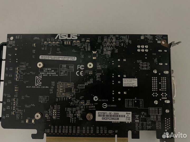 Видеокарта gtx 750ti