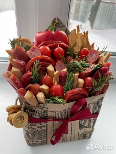 Съедобные букеты для мужчин