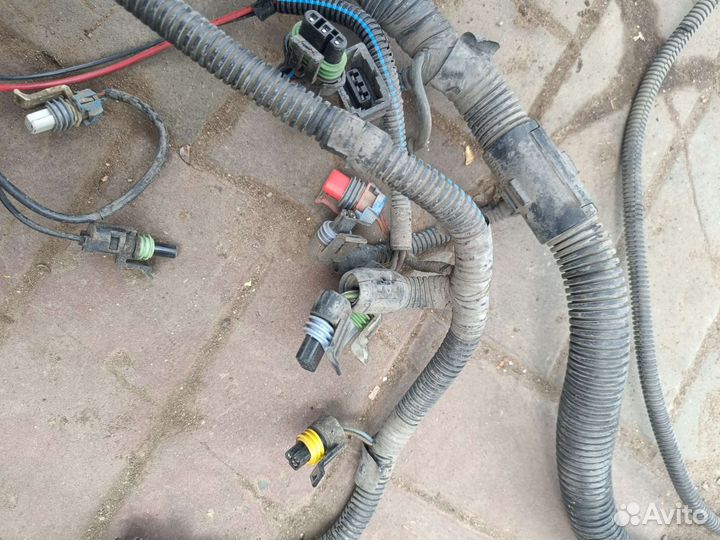 Проводка топливной рампы opel