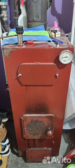 Твердотопливный котел