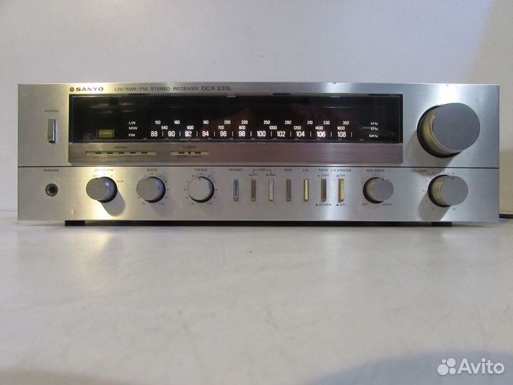 Sanyo DCX 233L Стерео Ресивер Japan