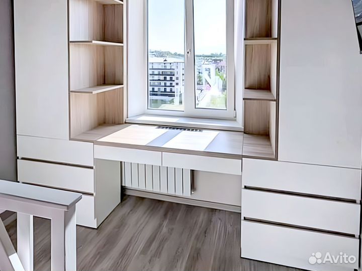 Компьютерный стол со шкафом на заказ в рассрочку