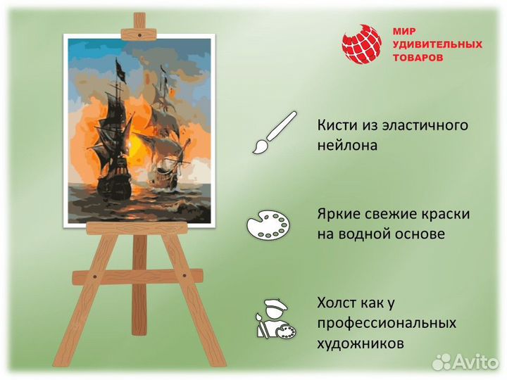 Картина по номерам