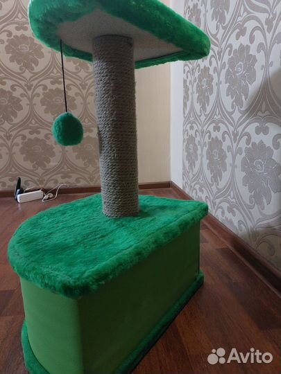 Домик для кошки с когтеточкой