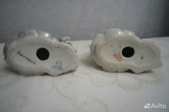 Коллекция фарфоровых статуэток 