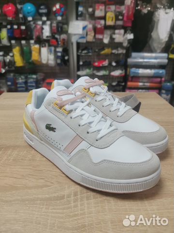 Кеды Lacoste T-clip женские