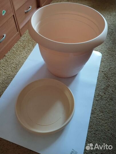 Цветочный горшок 40 см напольный