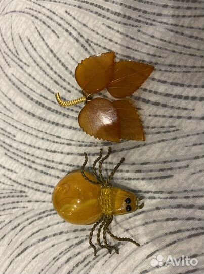 Изделия из янтаря СССР