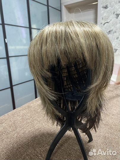 Парик из натуральных волос 100%