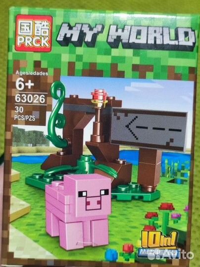 Lego майнкрафт