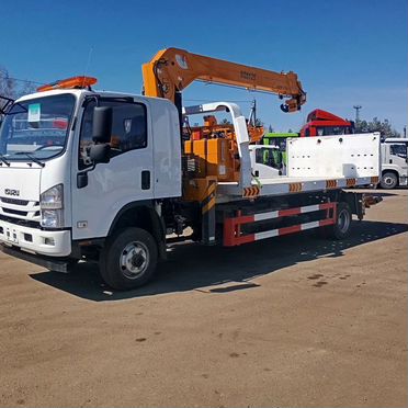 Эвакуатор Isuzu Elf с КМУ XCMG, 2026