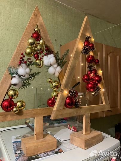 Елка искусивенная из дерева