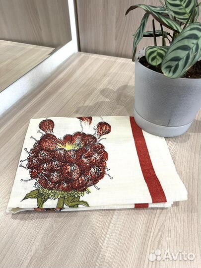 Скатерть/салфетка новая льняная 80*50