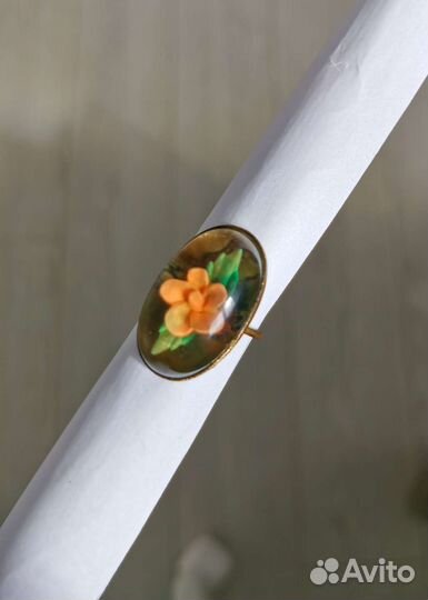 Кольцо перстень женский винтажное СССР