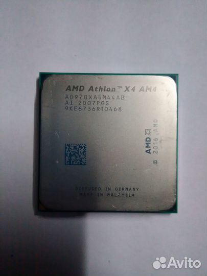Процессор AMD Athlon X4 970 (AM4, 4 x 3.8 ггц)